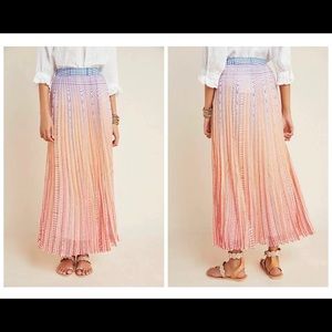Anthropologie Dawn Maxi Skirt by Geisha Design